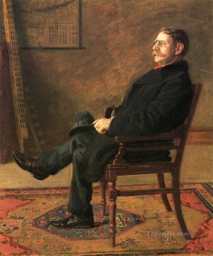Frank Jay St John Realismo retratos Thomas Eakins Pinturas al óleo